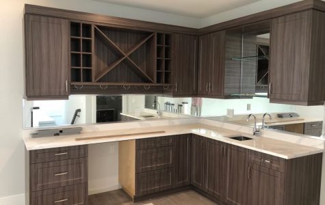 Efficient Kitchen Cabinets - Bar, Home bar, bar cabinets, bar storage